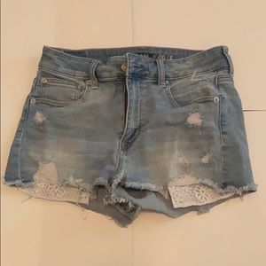 American Eagle High Rise Shorts